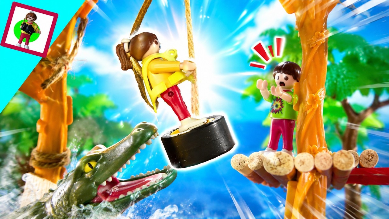 Playmobil Film "Gefahr" Familie Jansen / Kinderfilm / Kinderserie