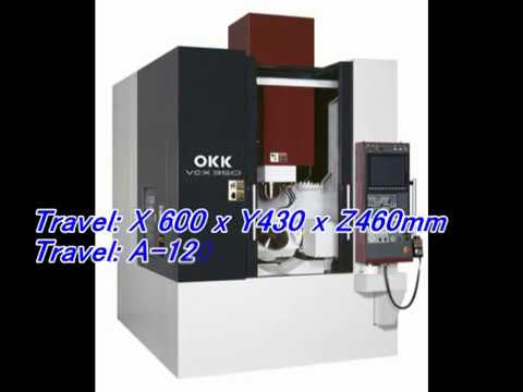Máy phay CNC OKK VC X350   5 Axis Machining Center