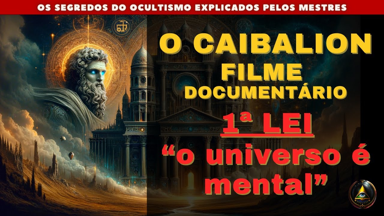 FILME DOCUMENTÁRIO - 1ª LEI CAIBALION, ALQUIMIA PRÁTICA, OCULTISMO  7 LEIS HERMÉTICAS (FILME DO ANO)
