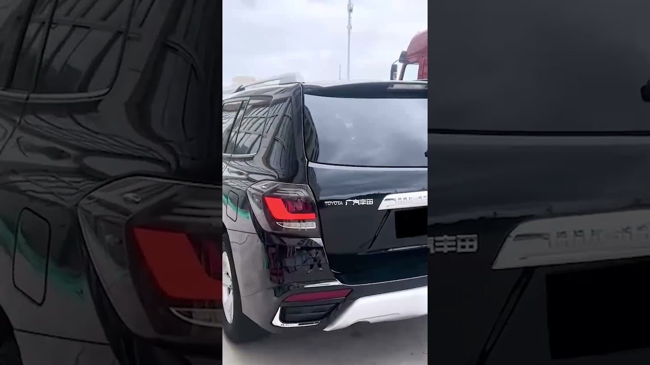 Toyota Highlander 2008–2013 LX600-Style bodykit (voor 2010-2013) Video 1