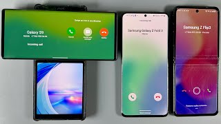 Incoming Call LG Wing Flip Phones Samsung Galaxy S20+ vs Redmi Phantom V Flip