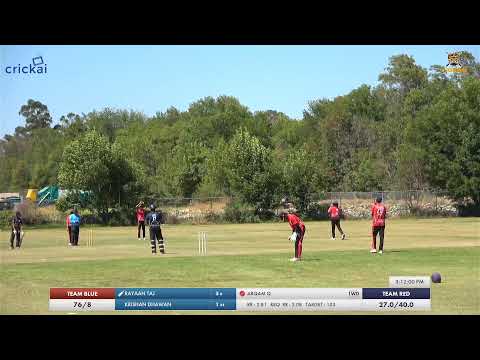 Team Red vs Team Blue in USAC JR Zonal 2023 - West U15 - Aug 03, 2023