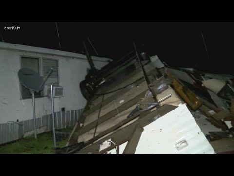 Mount Enterprise family's mobile home suffers extensive damage in overnight storms