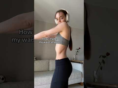 Small waist workout / flat stomach 🔥 #abs #pilates #hourglass #abworkout #workoutathome #shorts