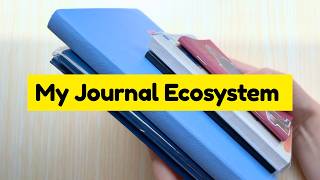 My Journal Ecosystem | Pocket Notebook, Commonplace, Traveler's Notebook