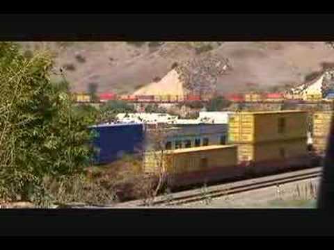 BNSF Eastbound MSC Containers