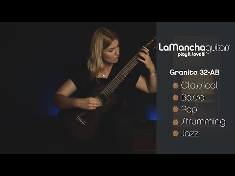 Демонстрация звучания классической гитары La Mancha Granito 32 AB