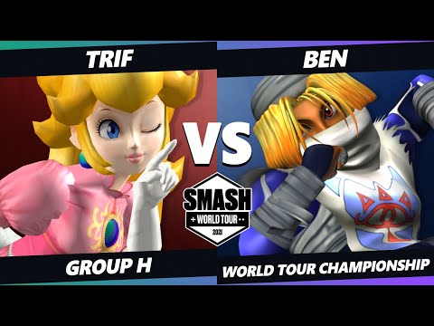 SWT Championship Group H - Trif (Peach) Vs. Ben (Sheik) SSBM Melee Tournament