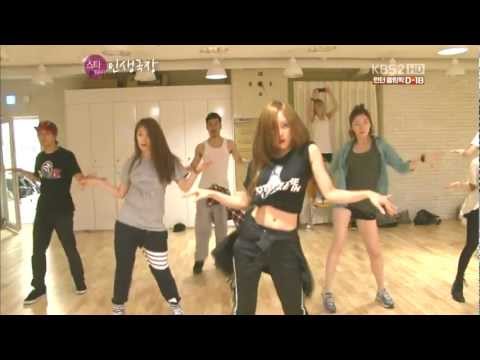 120709 T-ara - Practice for 1st Thailand Concert