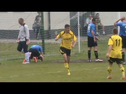 Mateusz Guzik - 1:1 (10') 12 kolejka A klasy: Sokół Słopnice - Płomień Limanowa  (23.06.2013r.)