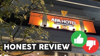 HONEST Review - APA Ryogoku Eki Tower Hotel, TOKYO | INSANE LOW PRICE | Asia Tri