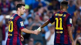 Messi et Neymar, 2 meilleurs amis..