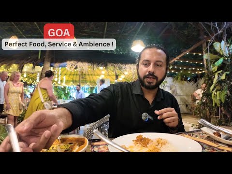 GORGEOUS, DELICIOUS & PERFECT ! One of the BEST RESTAURANTS in CALANGUTE- NORTH-GOA, INDIA 🇮🇳