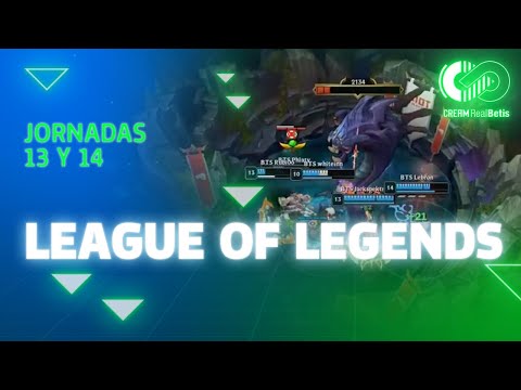 Resumen de las jornadas 13 y 14 de la SuperLiga de LOL 🎮 | CREAM REAL BETIS