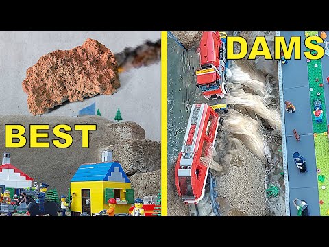 LEGO DAM Breach - FLOODS and DISASTERS - Part 2