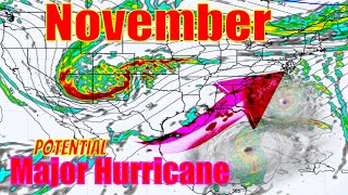 November Potential Major Hurricane Forecast  - The WeatherMan Plus