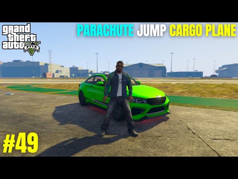 Grand Theft Auto 5 Gameplay Part 49 - Side Missions In Ultra Graphics (PARACHUTE JUMPS) - GTA 5  PC