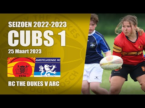 RC The Dukes Cubs 1 V ARC - 25 Mrt 2023 | Rugby U14