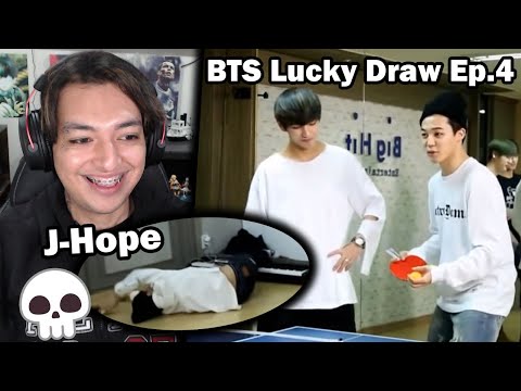 BTS Table Tennis Tournament - BTS Lucky Draw Ep 4 Reaction