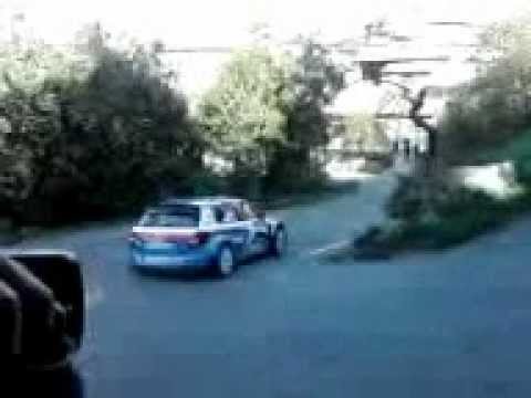 Arbetti tornante sprea Rally 2 valli 2011