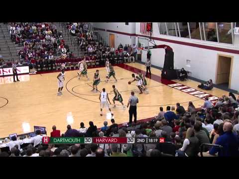 Men's Basketball @ Harvard Highlight