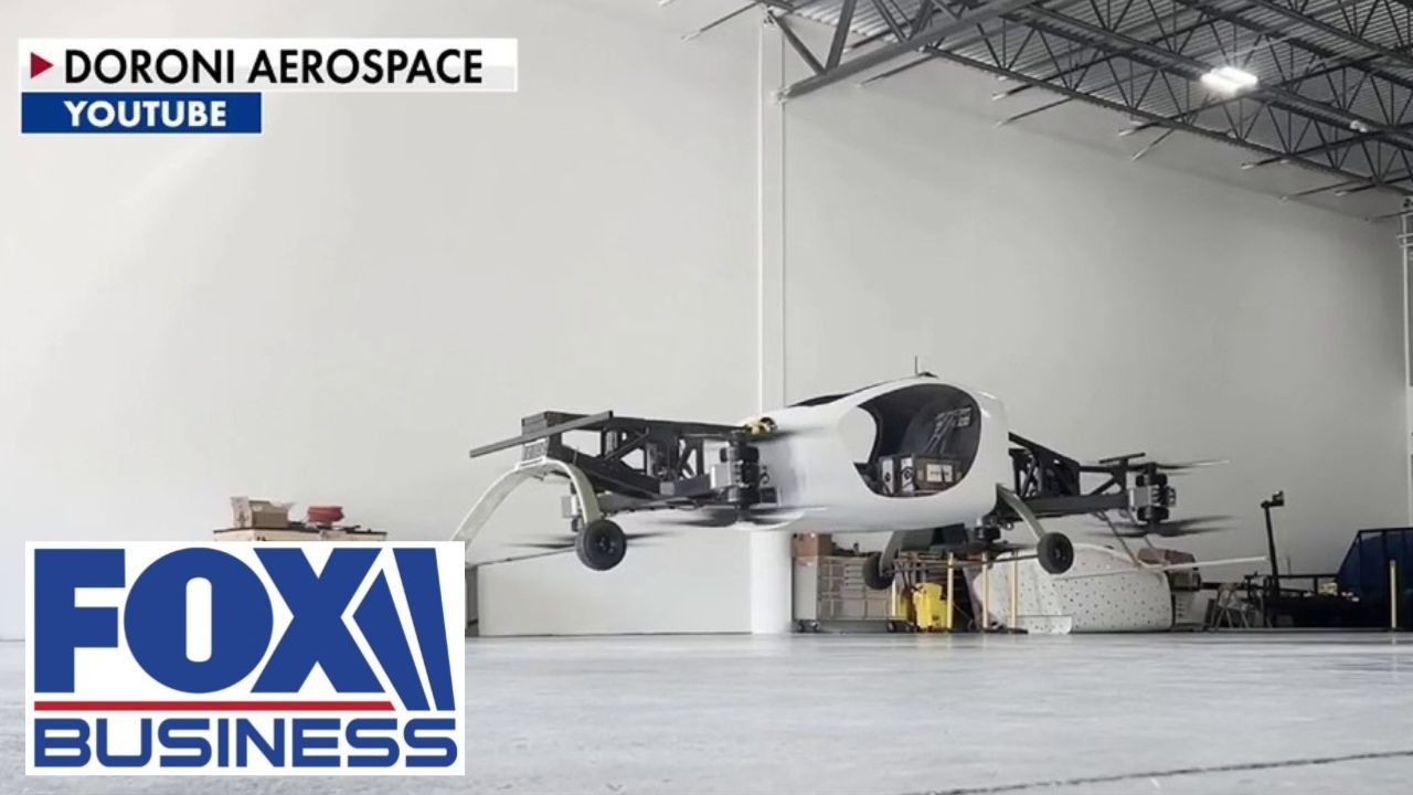 'ELECTRIFICATION OF AVIATION': Doroni Aerospace unveils its H1-X 'Flying Car'