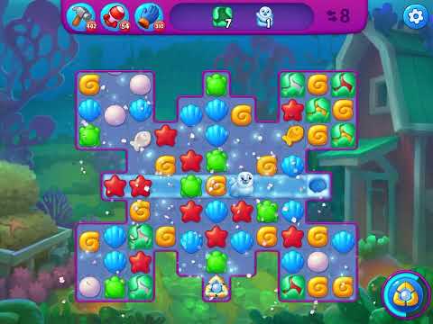 Fishdom Very Hard level 7347 no boosters フィッシュダム ベリーハード [Friend's]