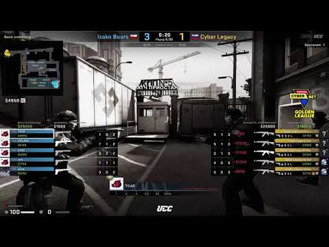 (RU) Izako Boars vs Cyber Legacy | Cyber.Bet Golden League by @Sheyl311 map 1