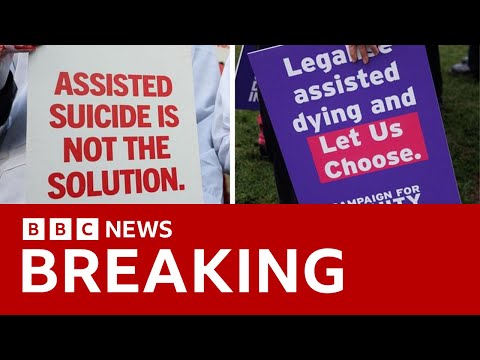 Video | UK MPs vote in favour of supporting assisted dying in England and Wales | BBC News