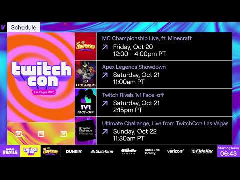 MCC Twitch Rivals 1 Main Stream