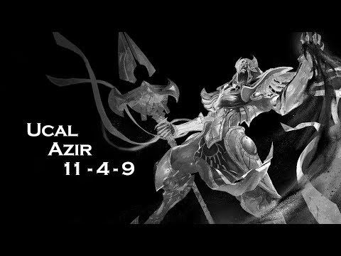 League of Legends - Korean Challenger SoloQ - Ucal - Azir (11/4/9) {MADMAN}