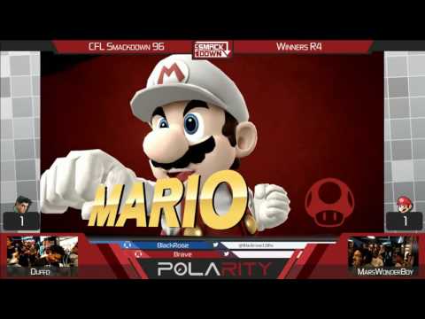 CFL Smackdown 96 WiiU - Duffo (Little Mac) vs MarsWonderBoy (Mario) - Winners R4