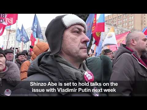 Our Land: Russians protest Kuril islands handover to Japan