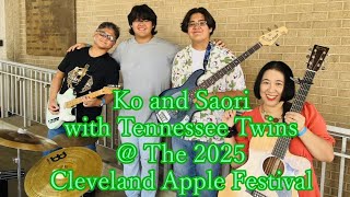 The 2025 Cleveland Apple Festival - ko and Saori with Tennessee Twins-