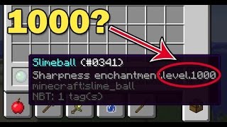 GETTING ANY LEVEL ENCHANTMENTS ON ANY ITEM!! (No Mods)