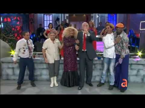 Xiomara la maquillista y el elenco de Sabadazo - América TeVé