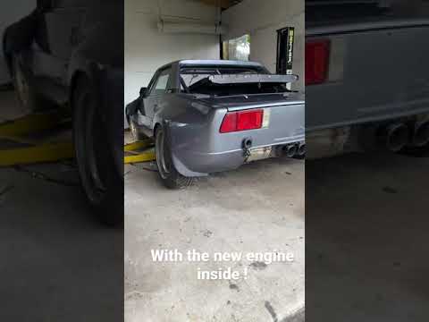Fiat x1/9 k20 turbo with the new engine
