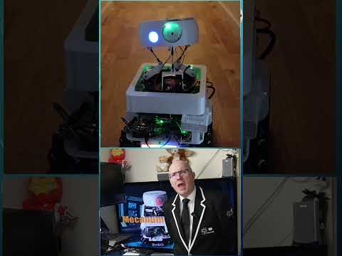 #3min B&pi;BO: My New Mecanum Wheel Droid Has Arrived