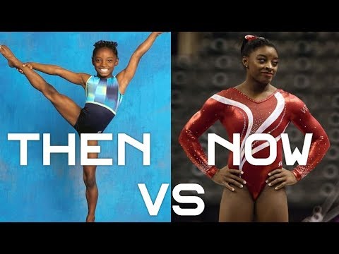 Simone Biles then (2010) vs now (2016/2017) | Gymnastics