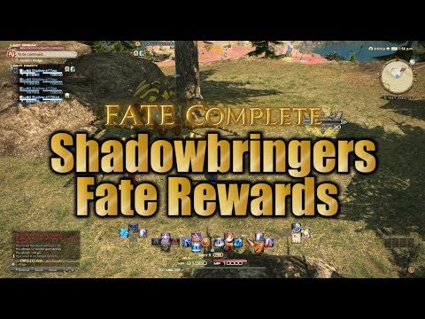 FFXIV: Shadowbringers Fate Rewards Preview