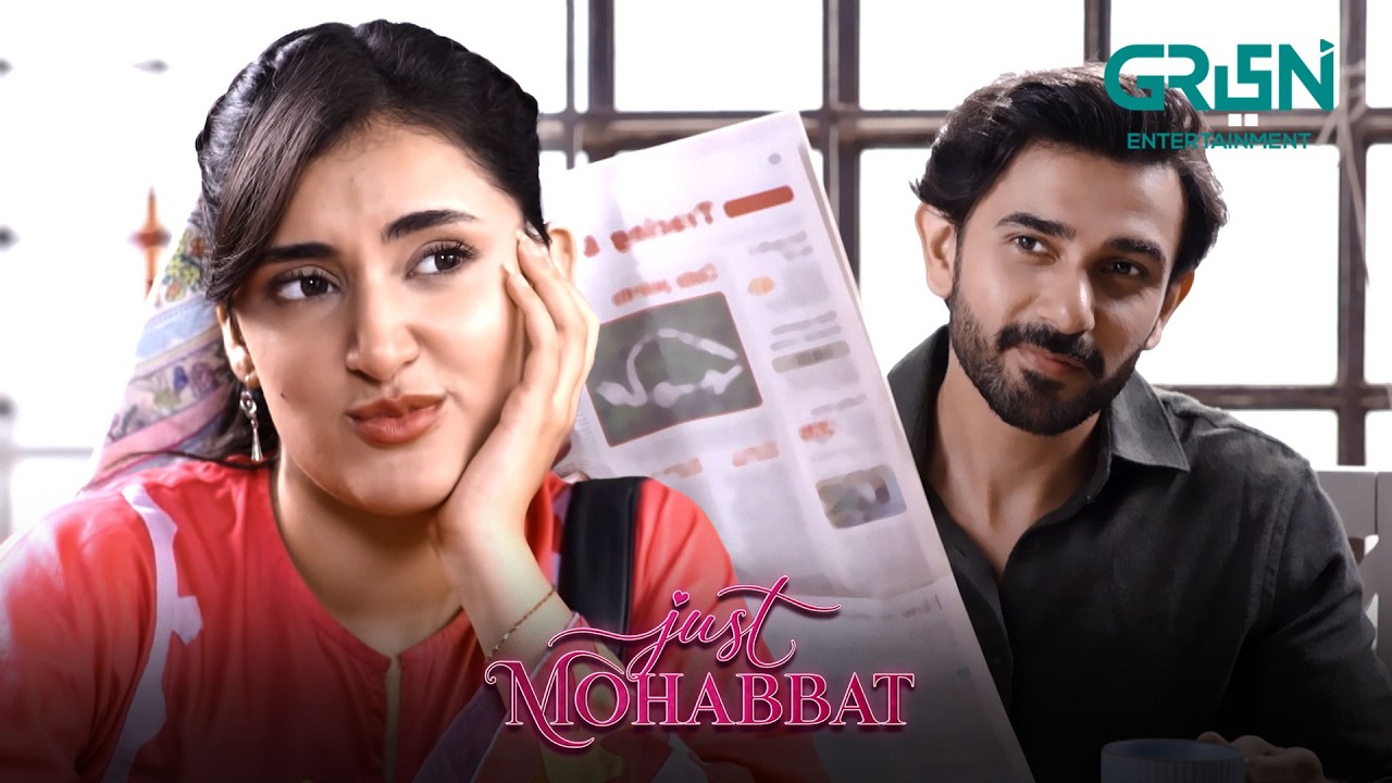 Sachi Muchi Mohabbat Hogayi !! Ali Ansari | Sahar Hashmi | Just Mohabbat | Green TV