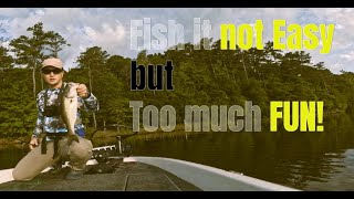 6月最終釣行！やっぱりタフ。/June fishing in Mclntosh Lake