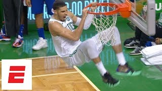 Terry Rozier&#39;s fourth-quarter alley-oop to Jayson Tatum sends Boston into a frenzy | ESPN