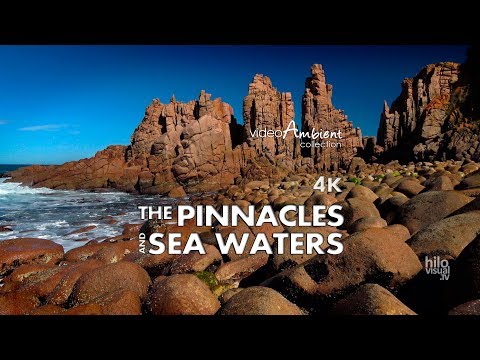 THE PINNACLES in CAPE WOOLAMAI 4K  & Nature Sounds