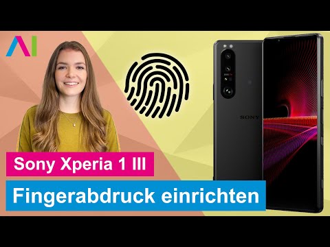 Sony Xperia 1 III - Fingerabdruck einrichten • 📱 • 👆🏼 • 🔐 •