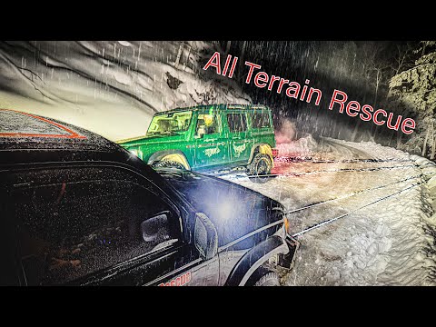 🇨🇦 INEOS GRENADIER Ice Storm Recovery - BAD Roads & STEEP Hills…