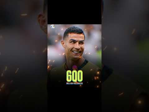 Cristiano Ronaldo 1st person in the world who reached  600M on Instragram ♦ #cristianoronaldo