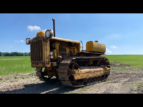 How to start a caterpillar d4 that is  over 80 years old