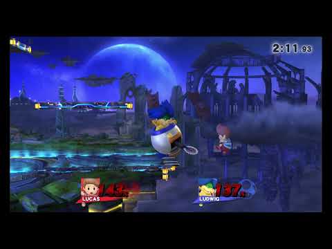 smash 4 You can tech I don't care (bowser jr)