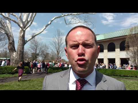 Tom Leach interviews Chad Brown on the 2018 Coolmore Jenny Wiley